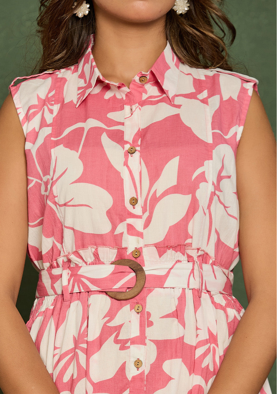 Rose Floral Aura Dress