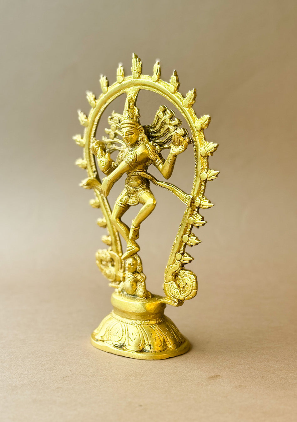 Antique Brass Shiva Nataraj
