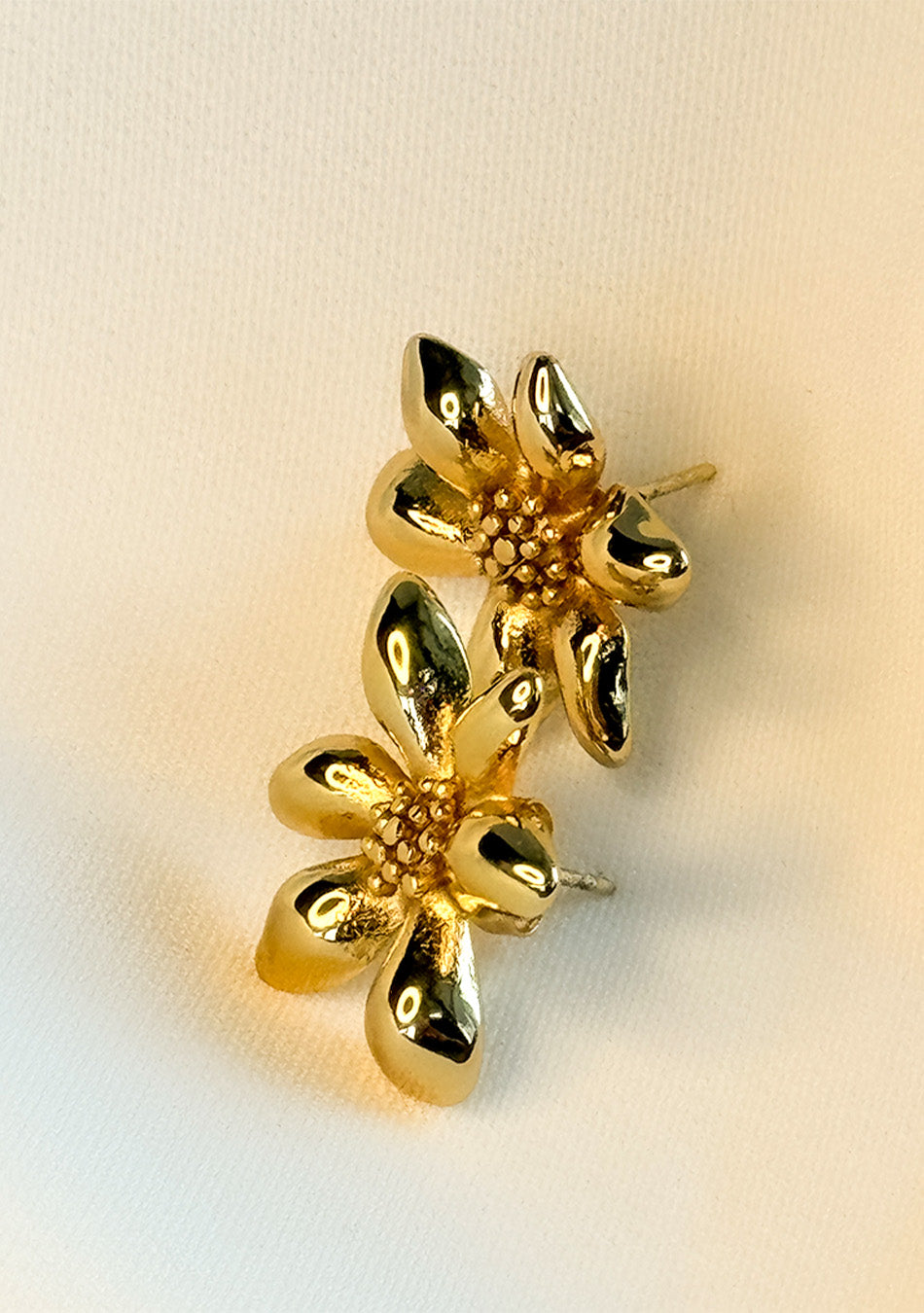 Golden Blossom studs