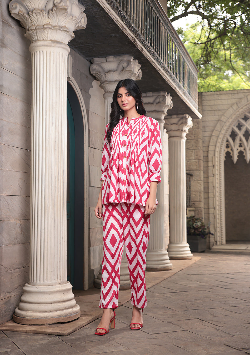 Pink mirage co-ord set