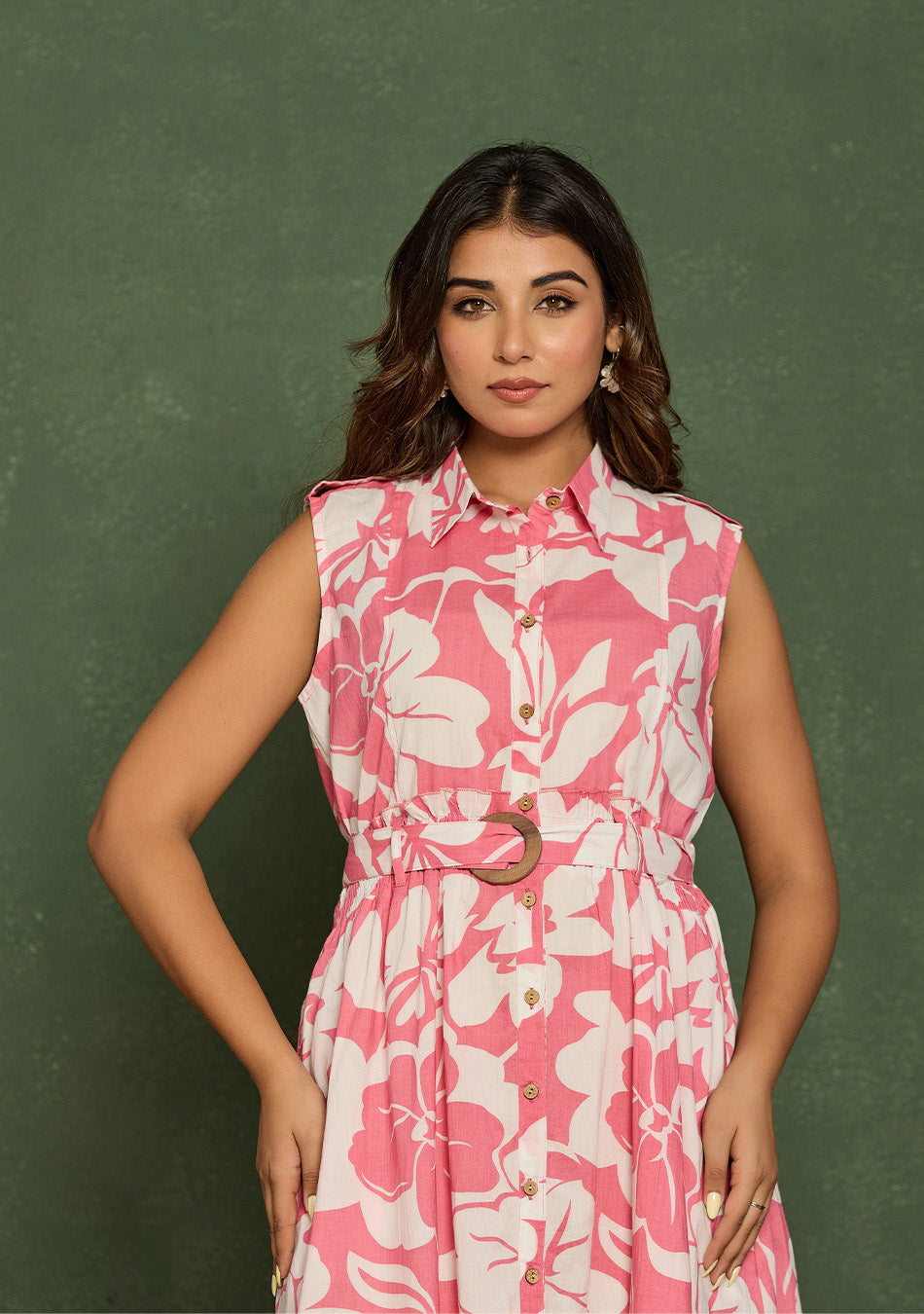 Rose Floral Aura Dress