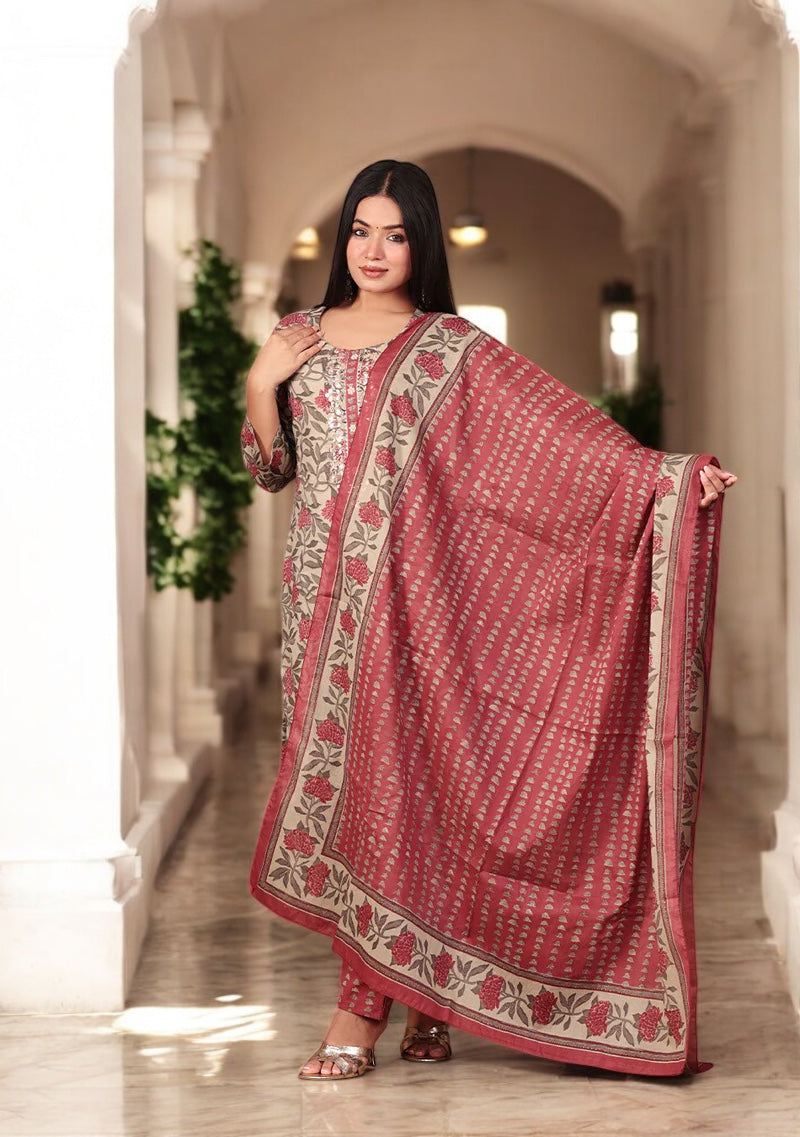 Desert Rose Suit Set