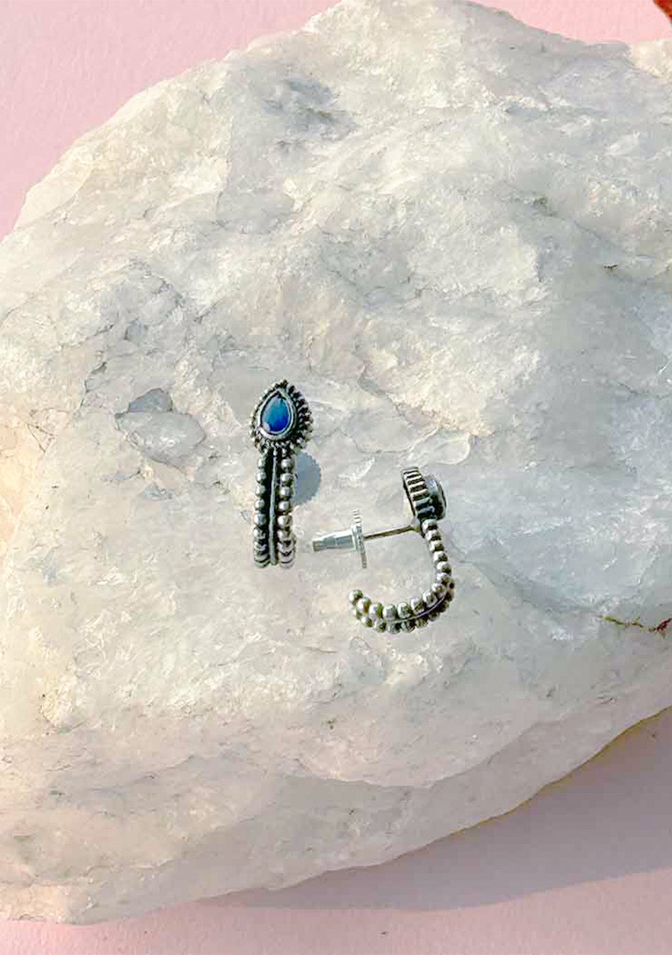 Azure Hug Studs