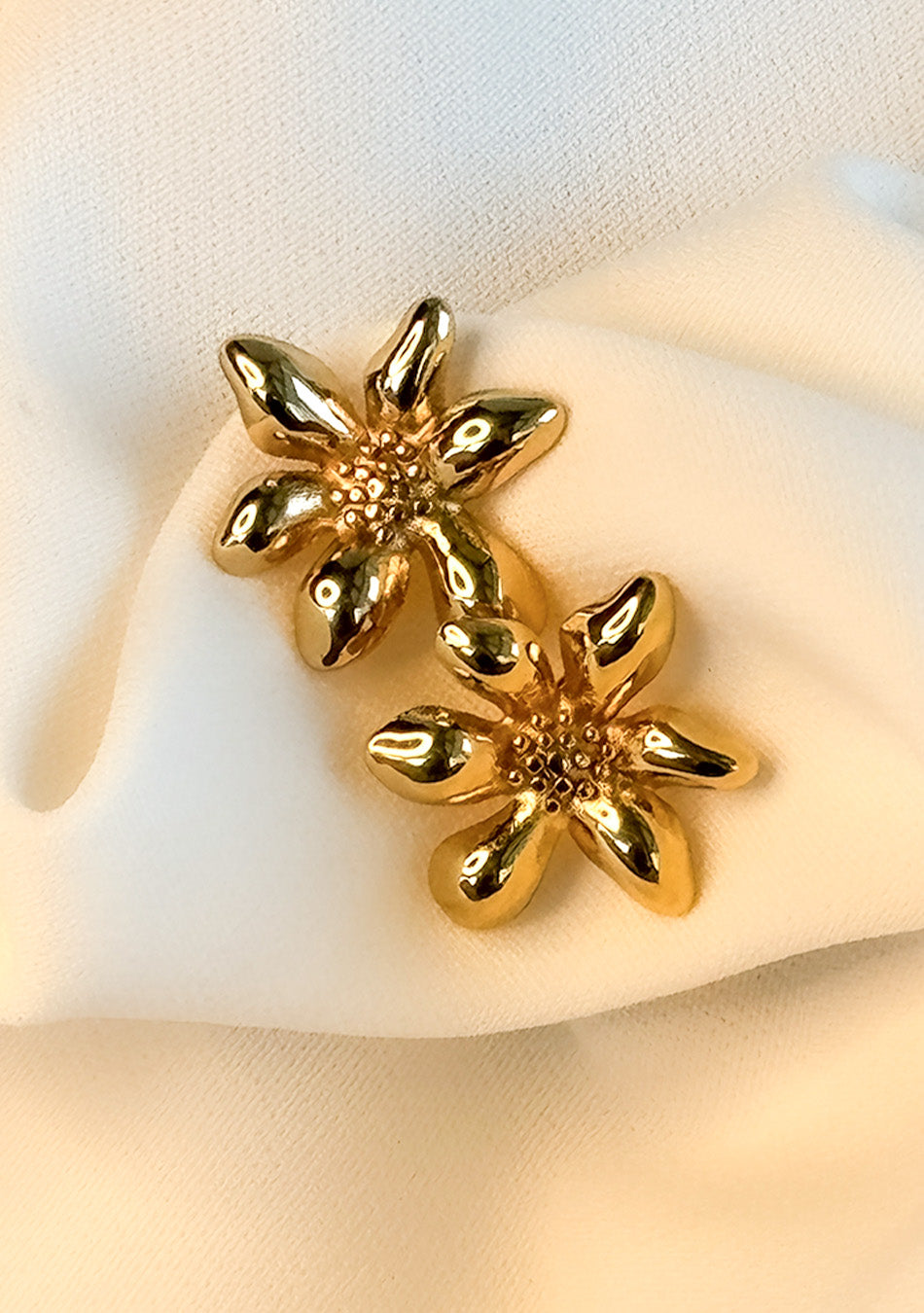 Golden Blossom studs