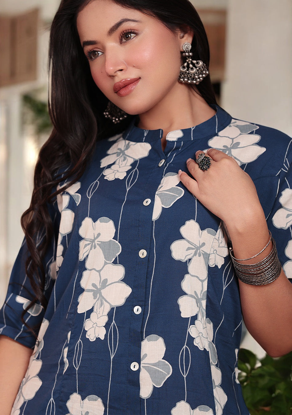 Blue Orchid Co-ord Set