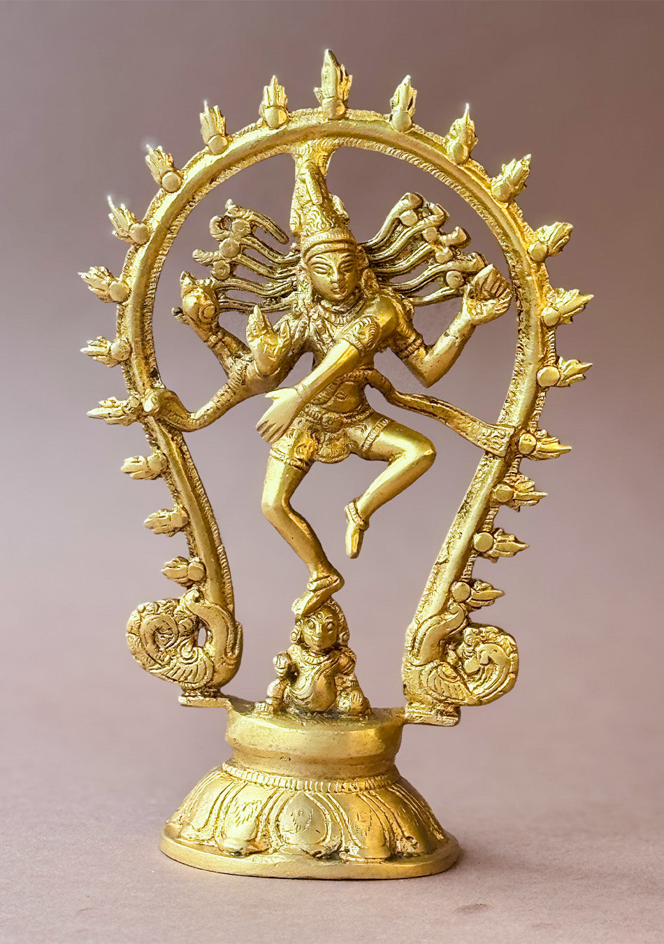 Antique Brass Shiva Nataraj