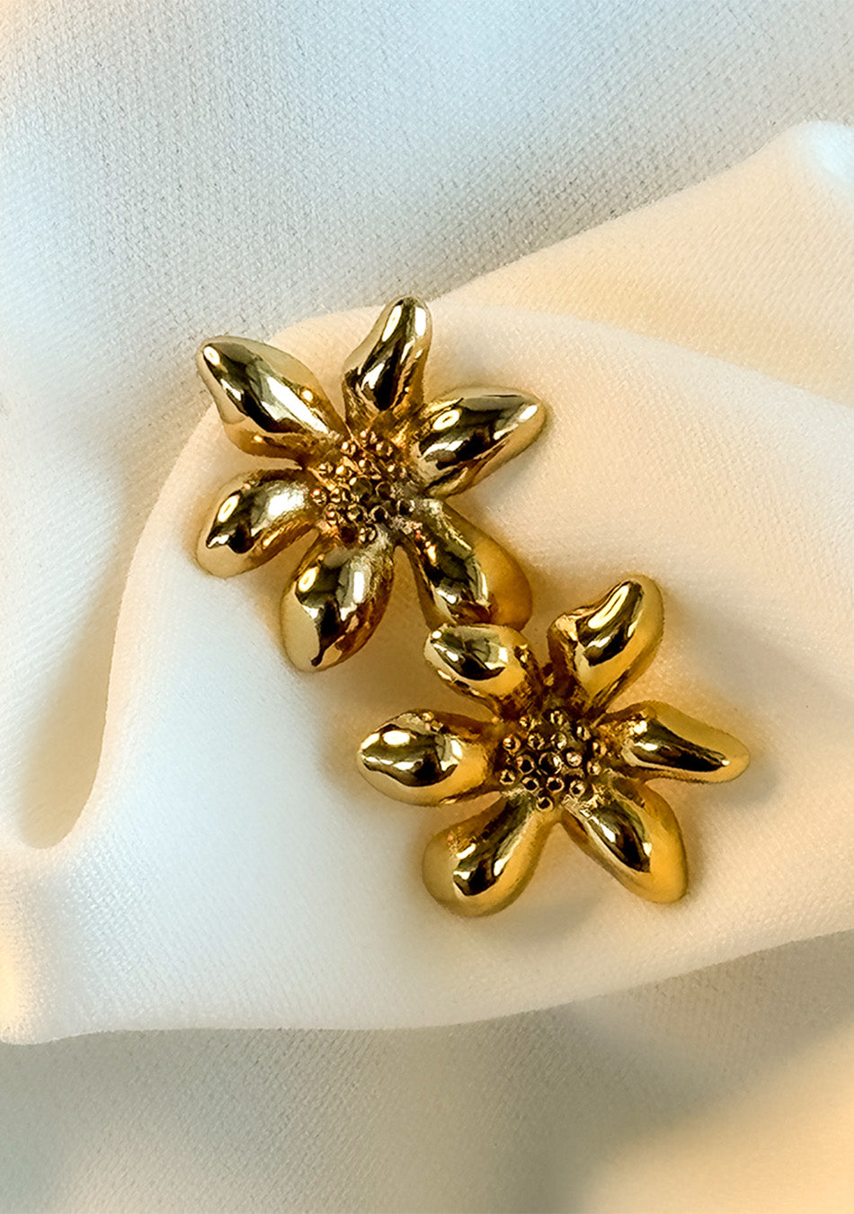 Golden Blossom studs