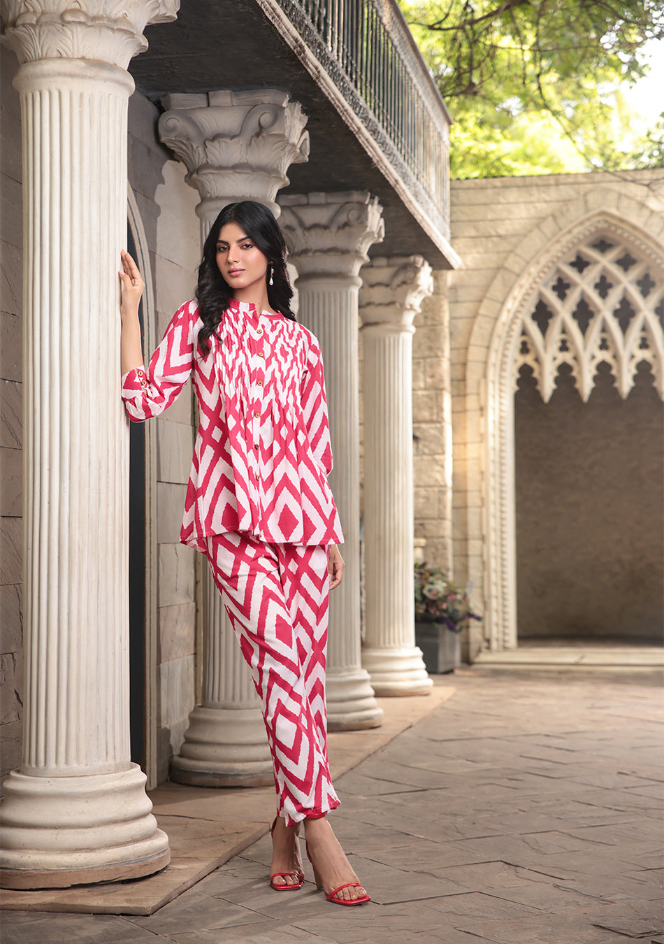 Pink mirage co-ord set