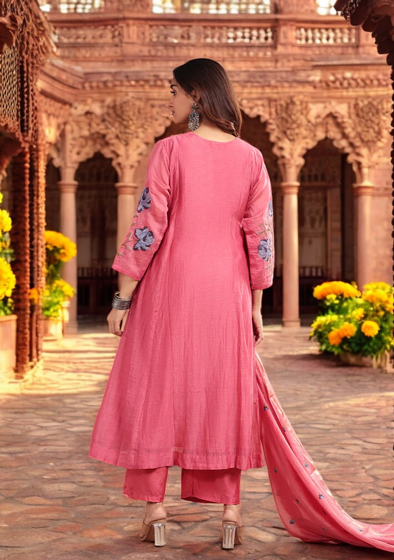 Rosette Charm Suit Set