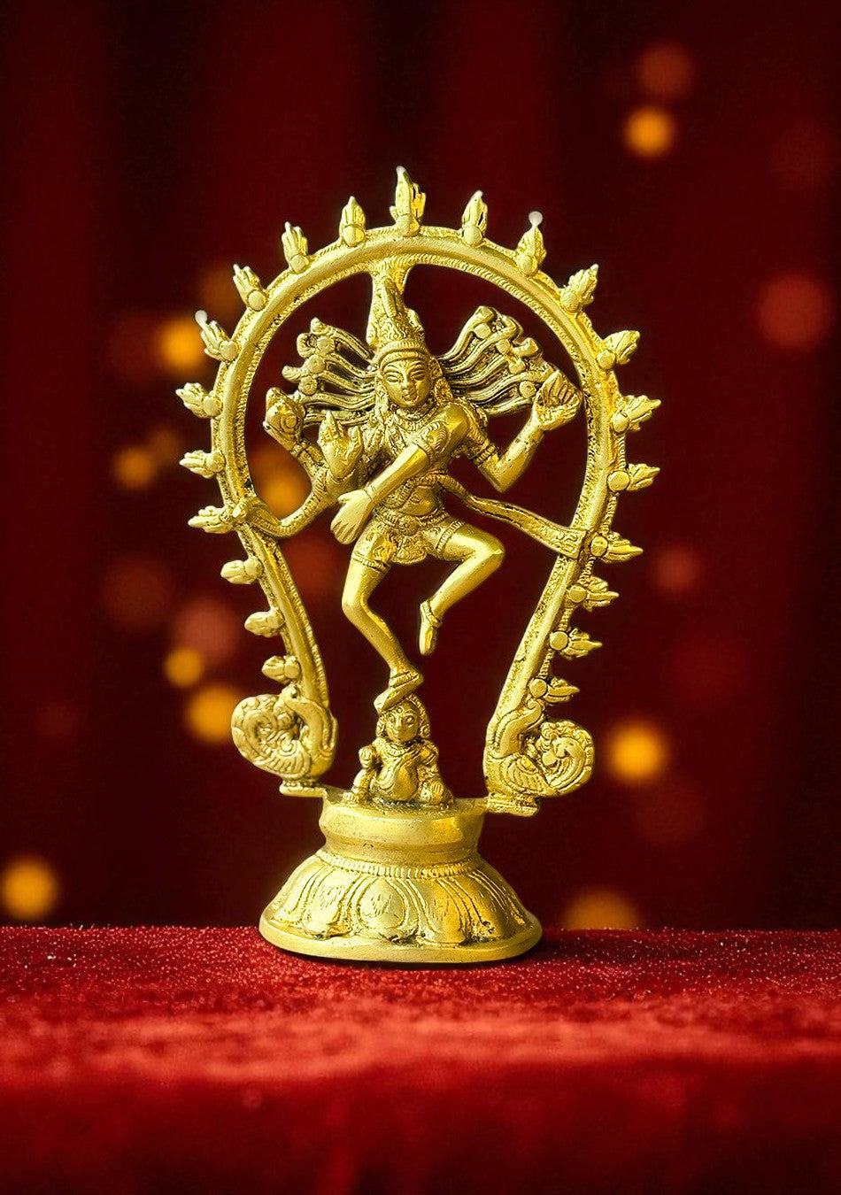 Antique Brass Shiva Nataraj