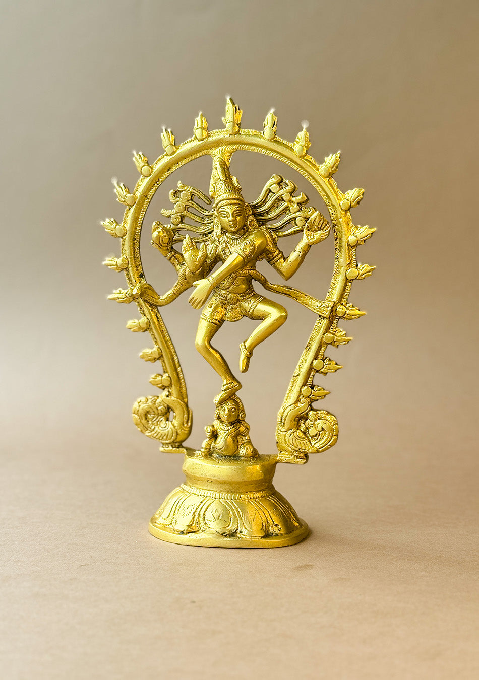 Antique Brass Shiva Nataraj