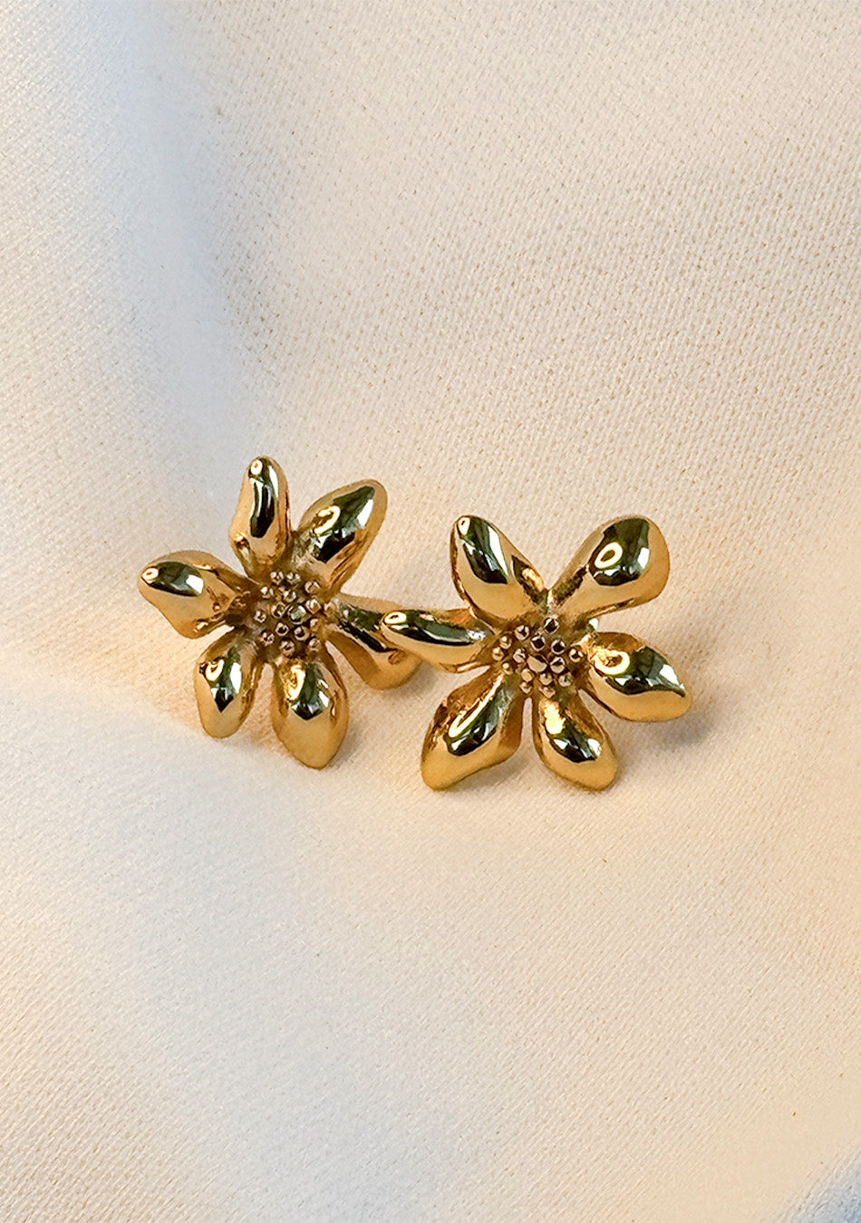 Golden Blossom studs