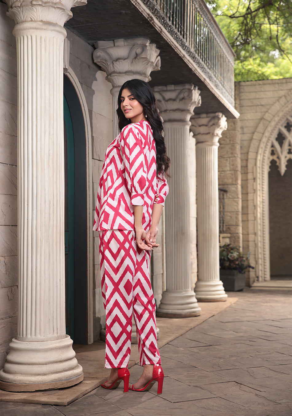 Pink mirage co-ord set