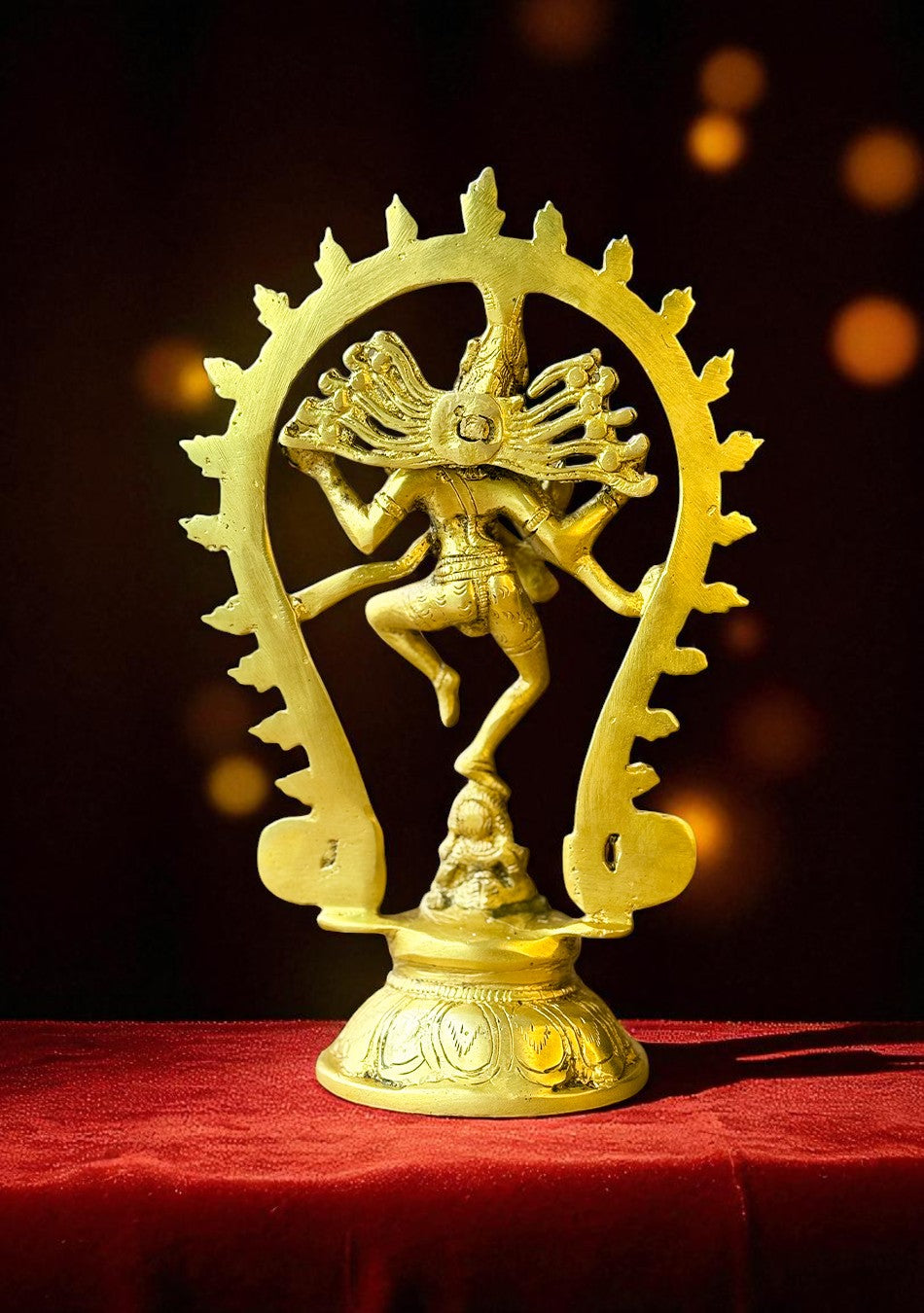 Antique Brass Shiva Nataraj