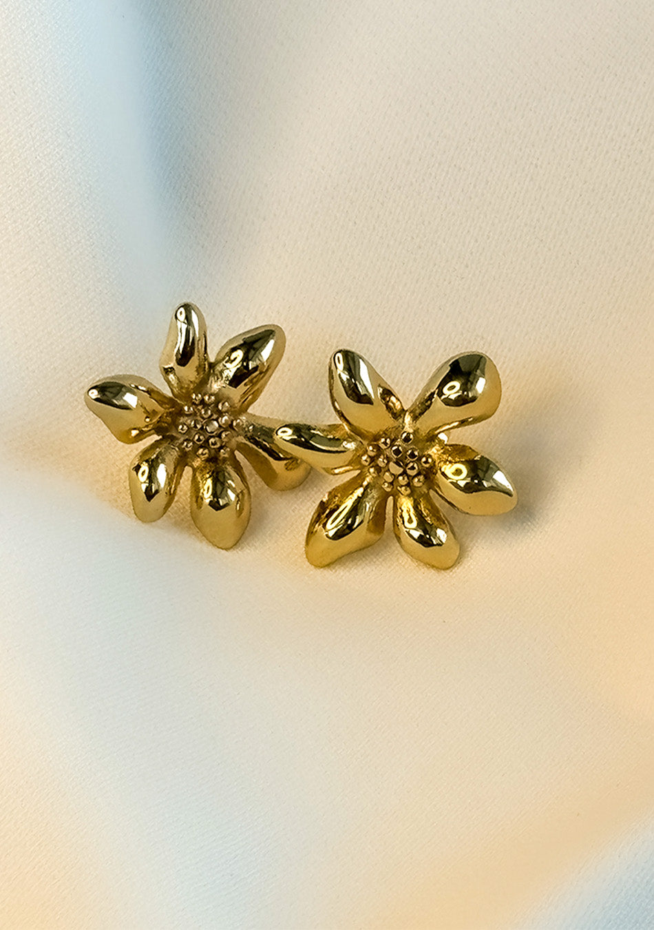 Golden Blossom studs