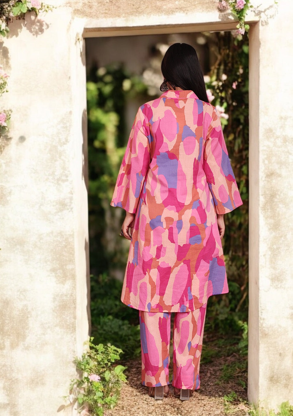 Radiant Brushstroke Co-ord Set