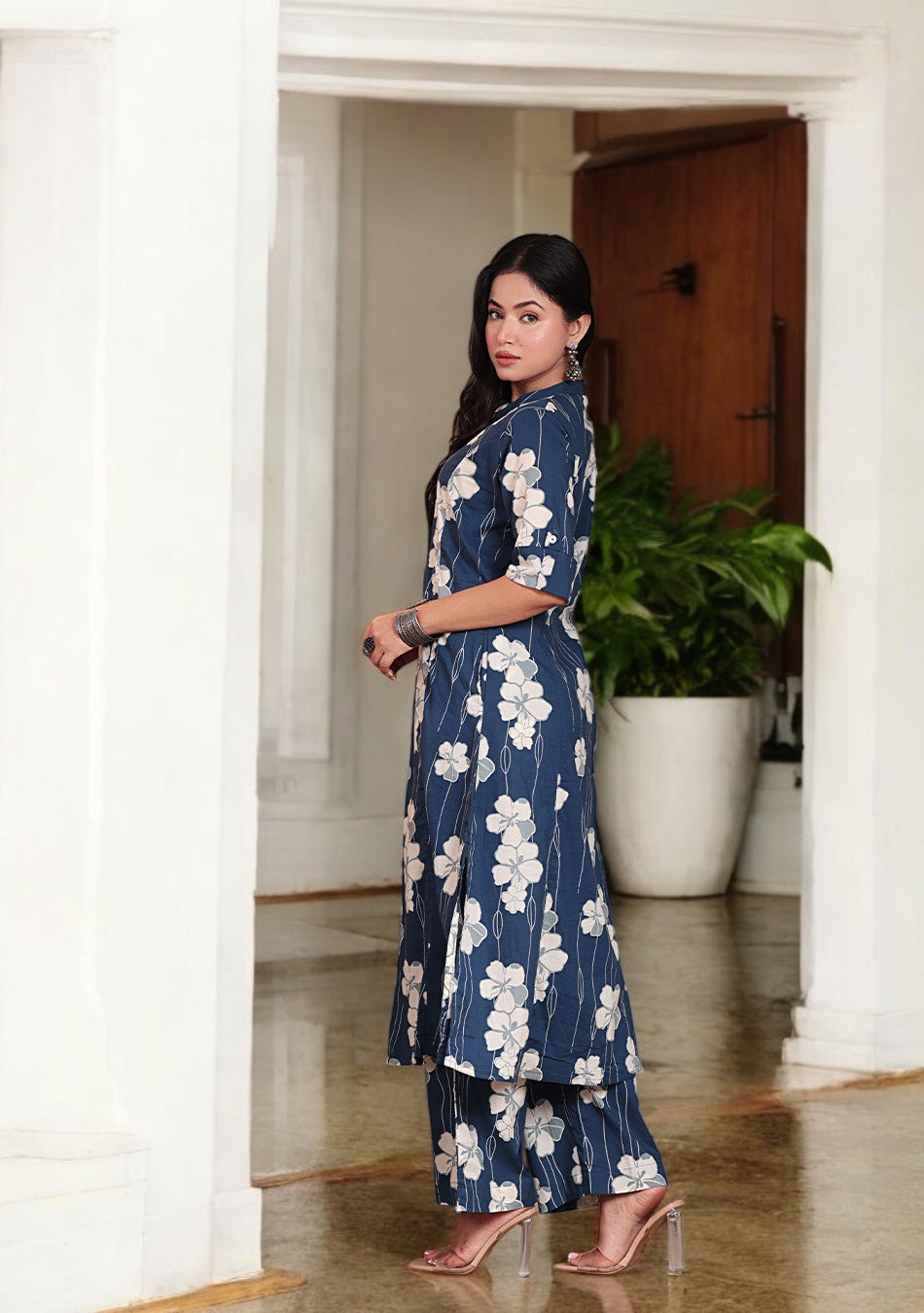 Blue Orchid Co-ord Set