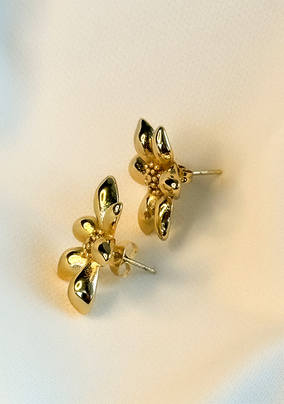Golden Blossom studs