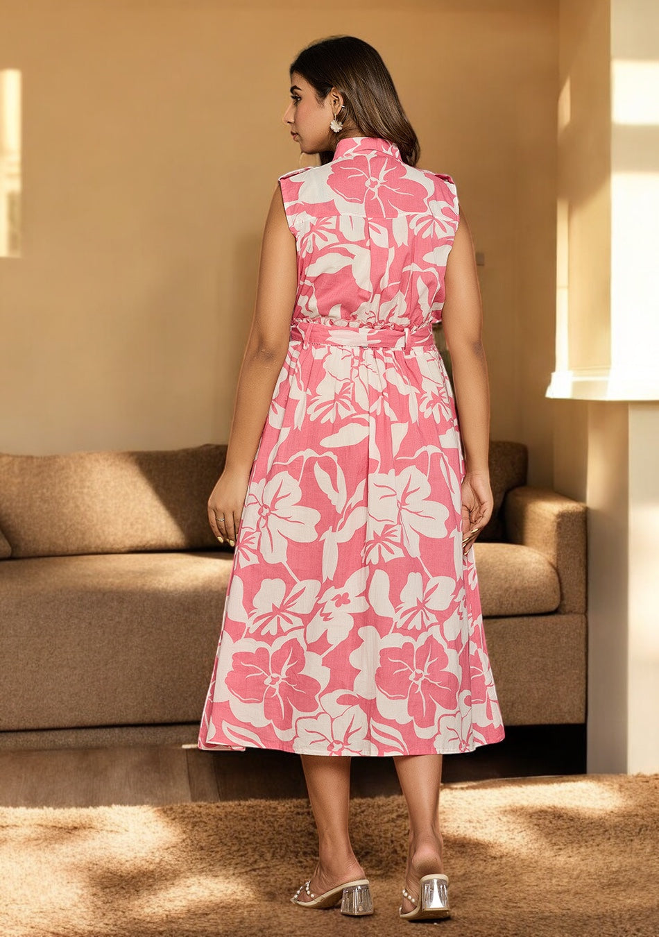 Rose Floral Aura Dress
