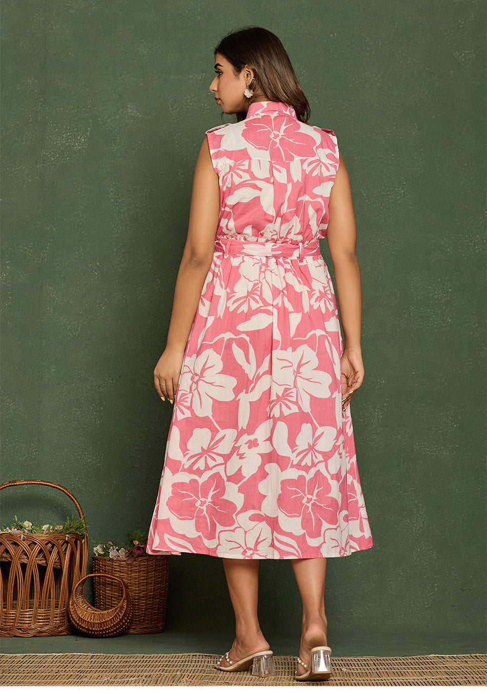 Rose Floral Aura Dress