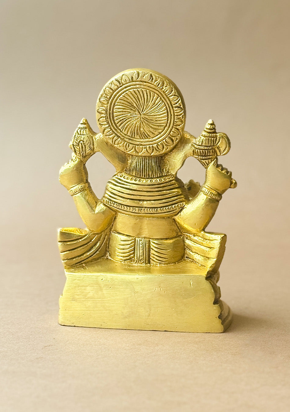 Antique Brass Vighnaharta Ganesha