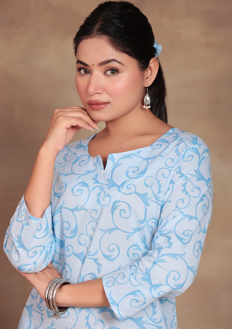Sky Serenity Night Suit
