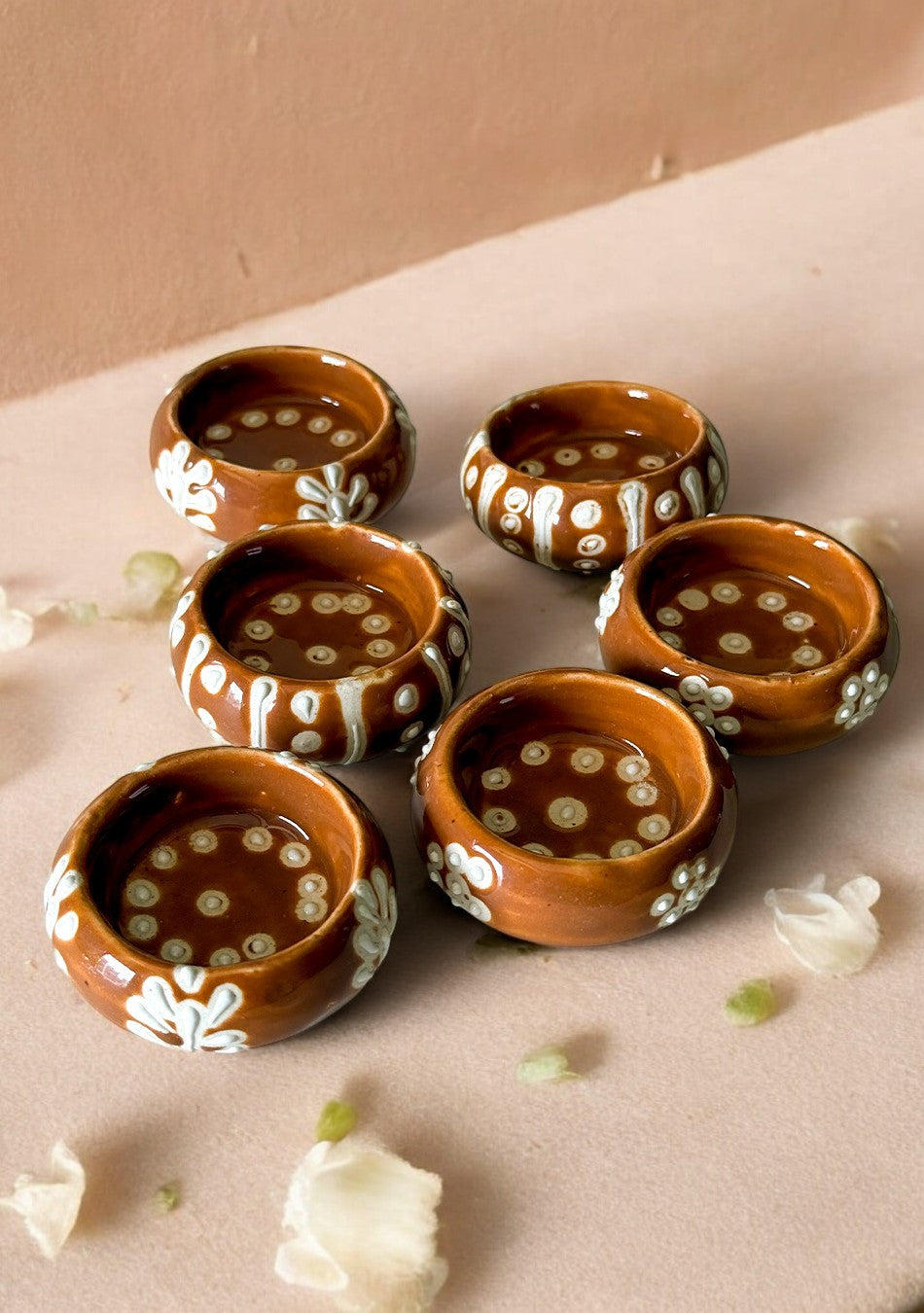 Handcrafted Terracotta Painted Diyas
