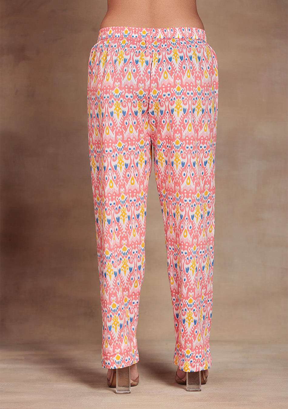 Aravalii Coral Ikkat Co-ord Set