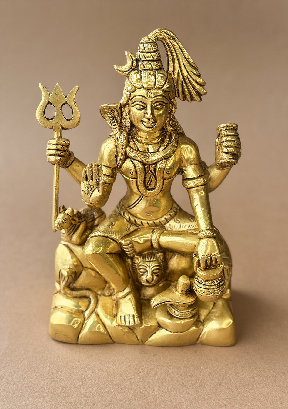 Antique Brass Tapasvi Mahadev