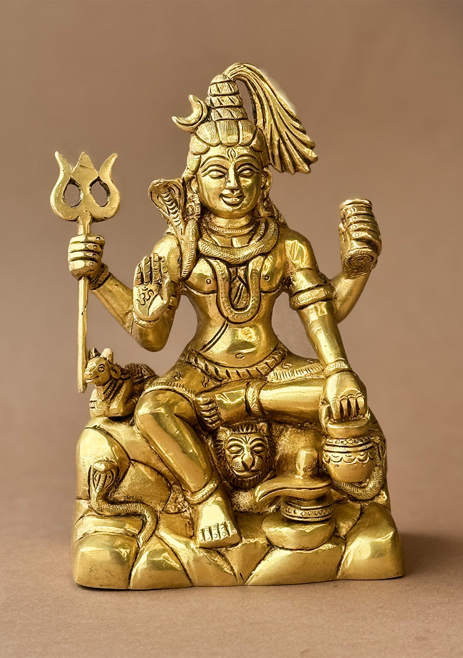 Antique Brass Tapasvi Mahadev