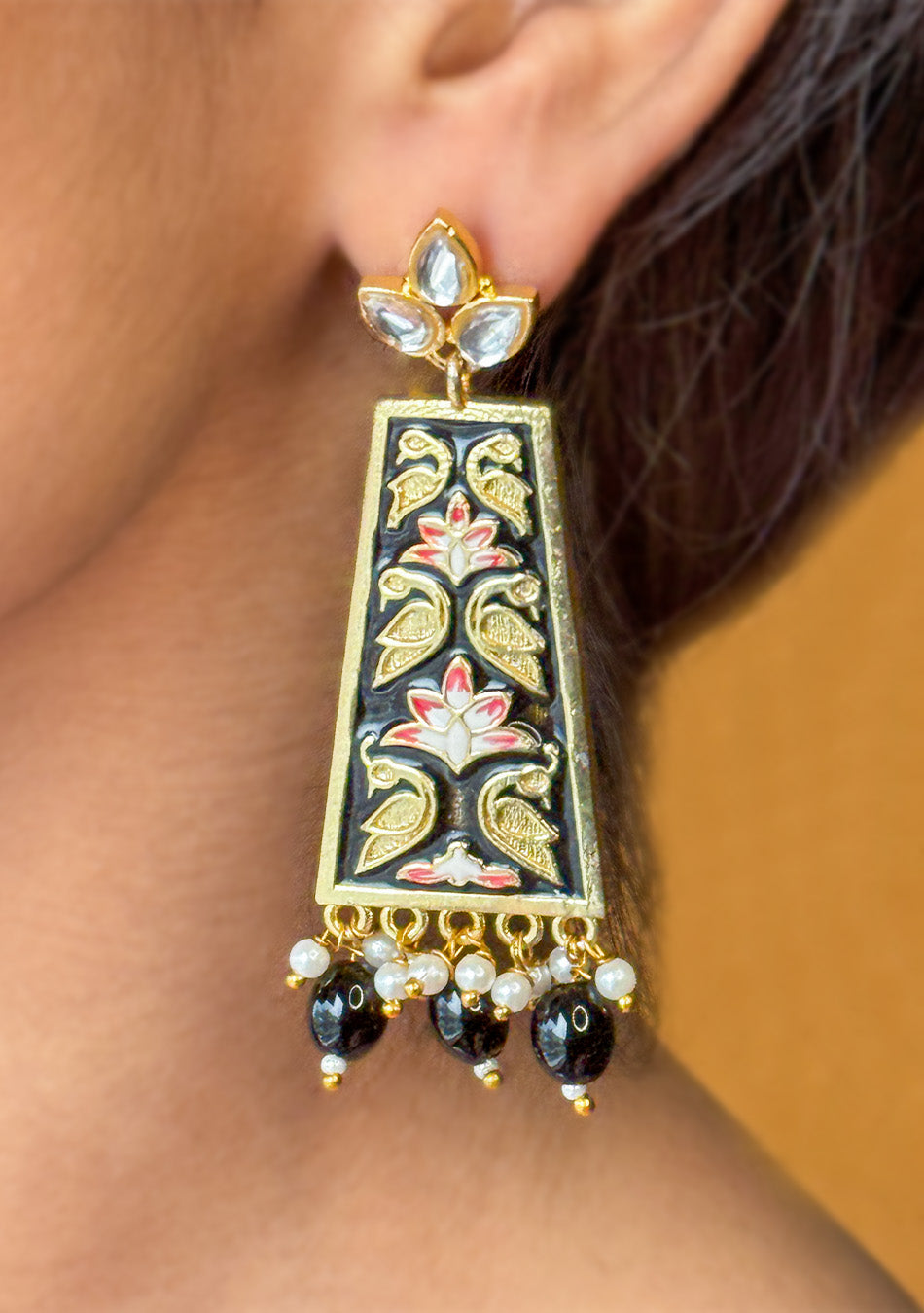 Raat Rani Meena Earrings