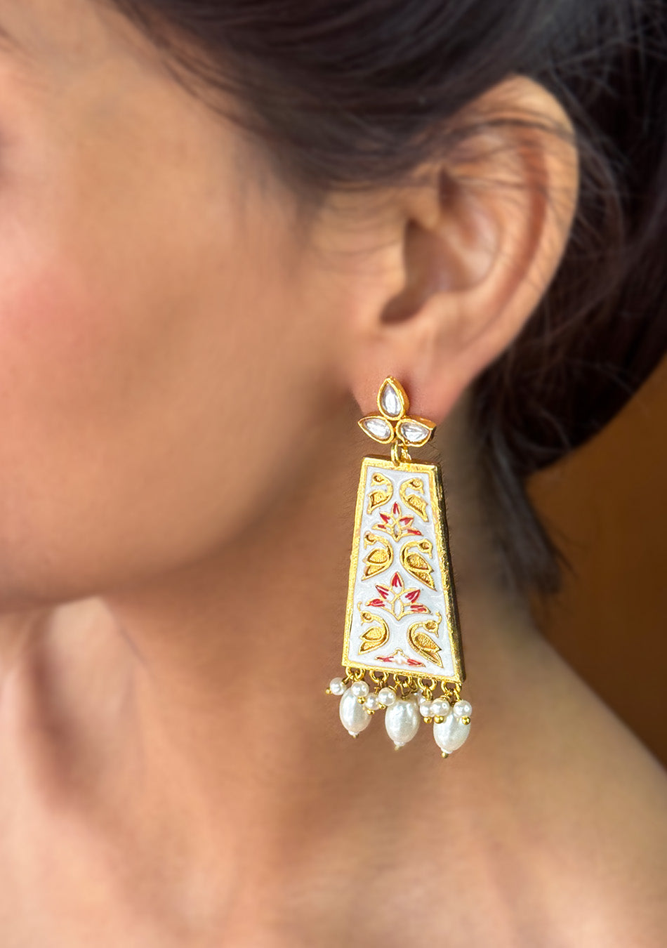 Aabha Meena Earrings