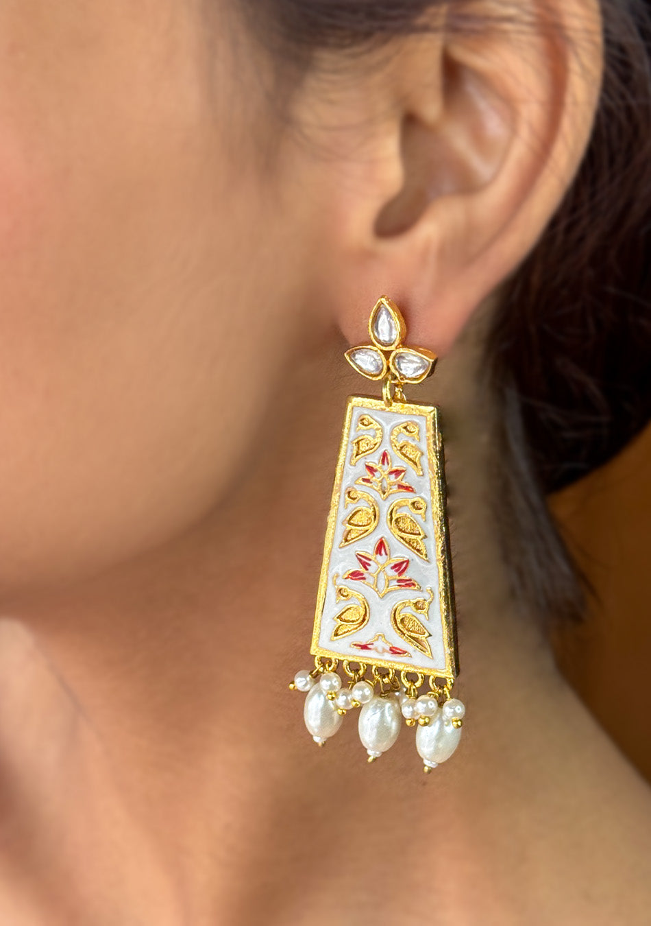 Aabha Meena Earrings