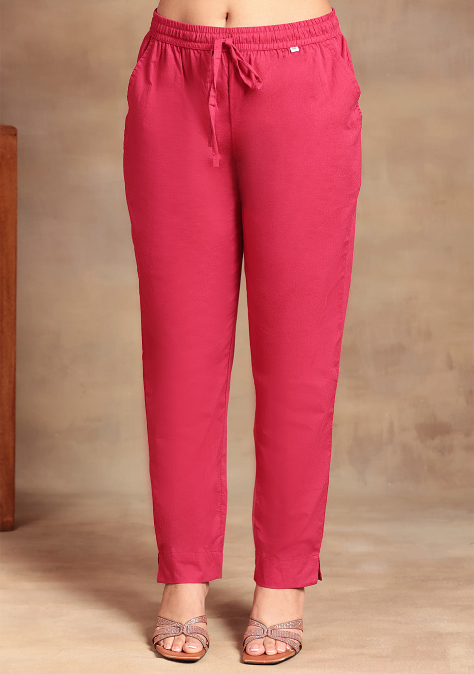 Red Bandhani Suit Set
