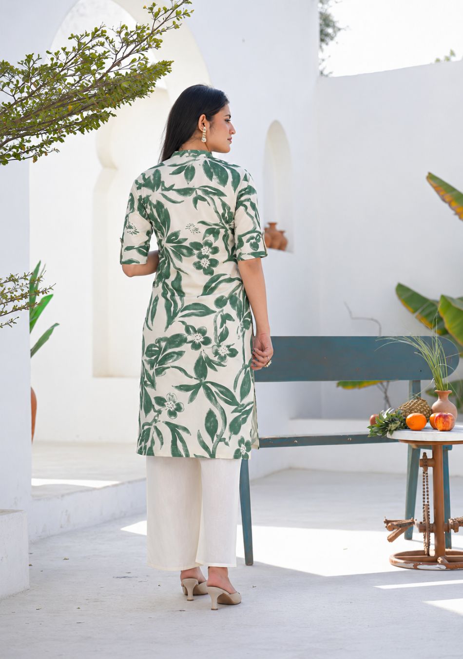 Aravalii Paradise Leaf Kurta
