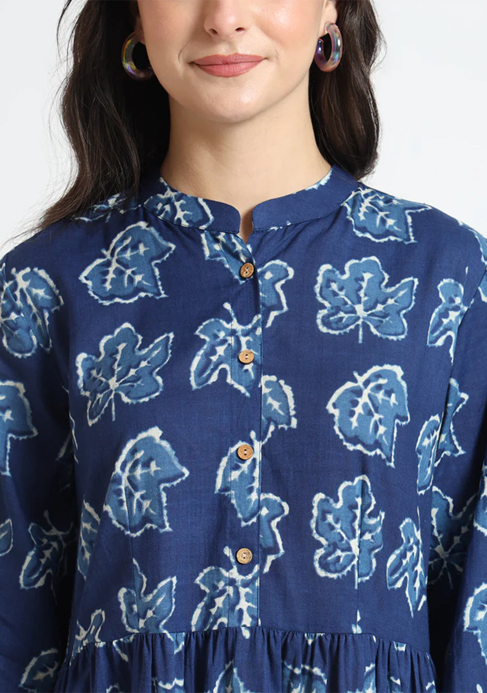 Blue maple Flared Dress