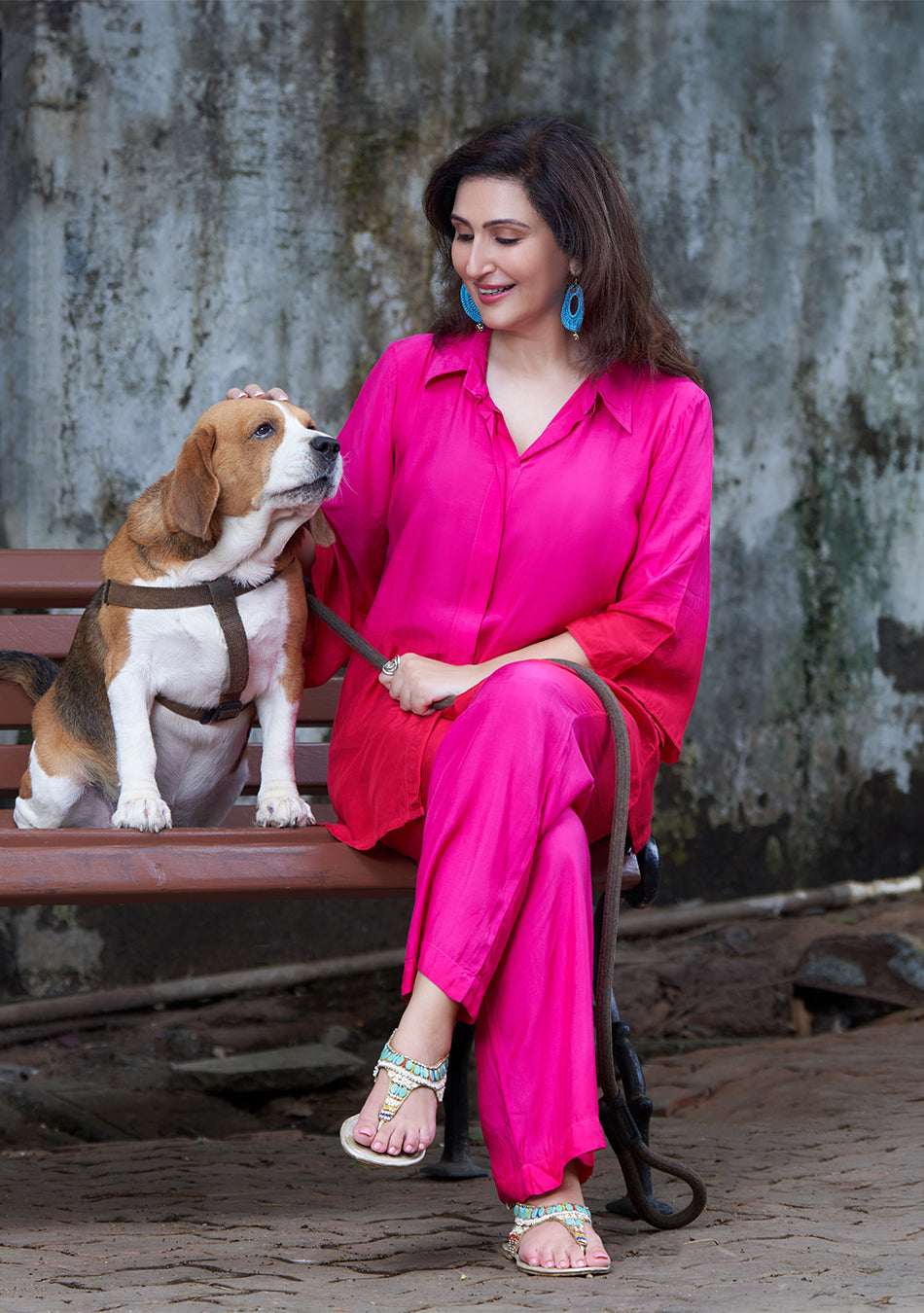 Fuchsia Breeze Co-ord Set