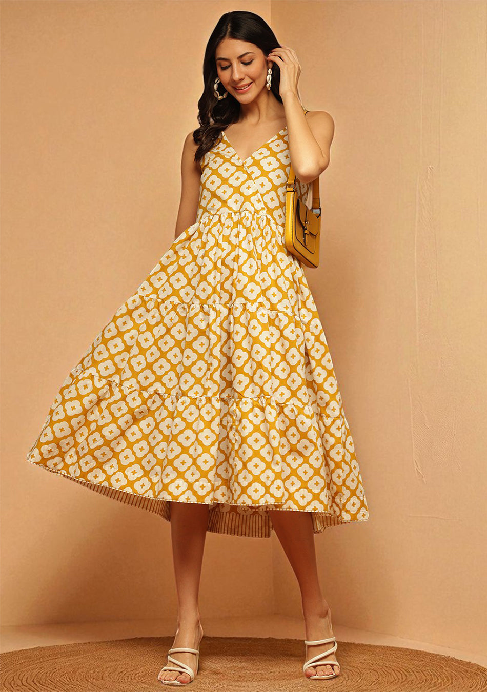 Golden Flair dress