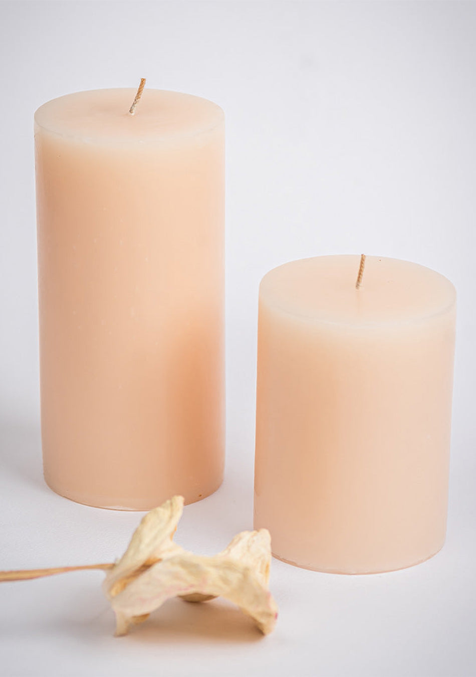 Peach Candle Set