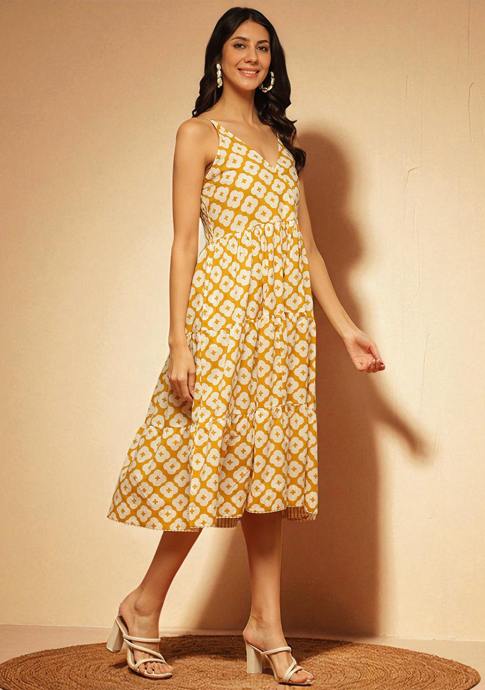 Golden Flair dress