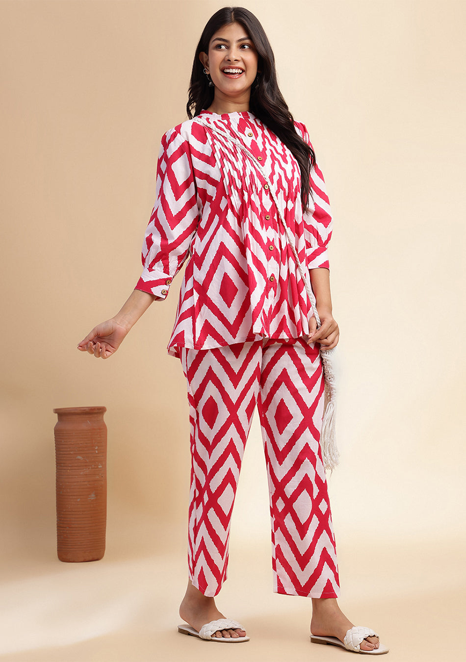 Pink mirage co-ord set