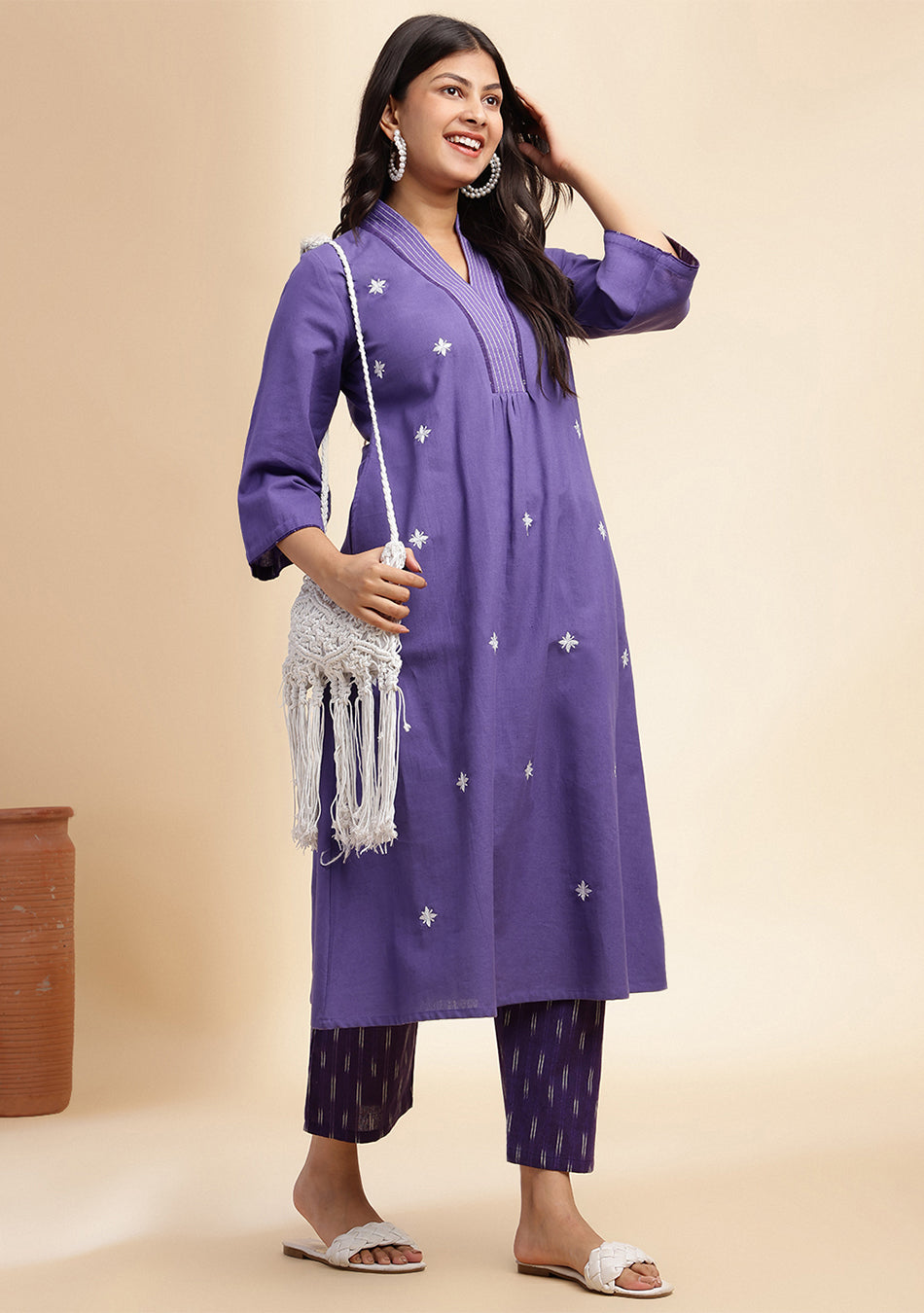 Violet Linea Suit Set