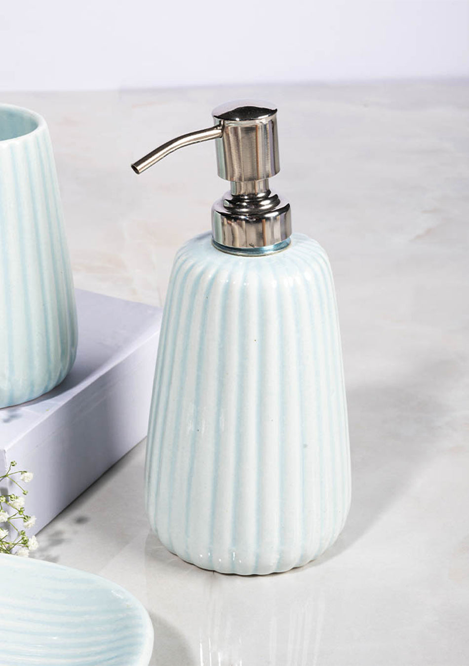 Baby Blue Bathroom Set