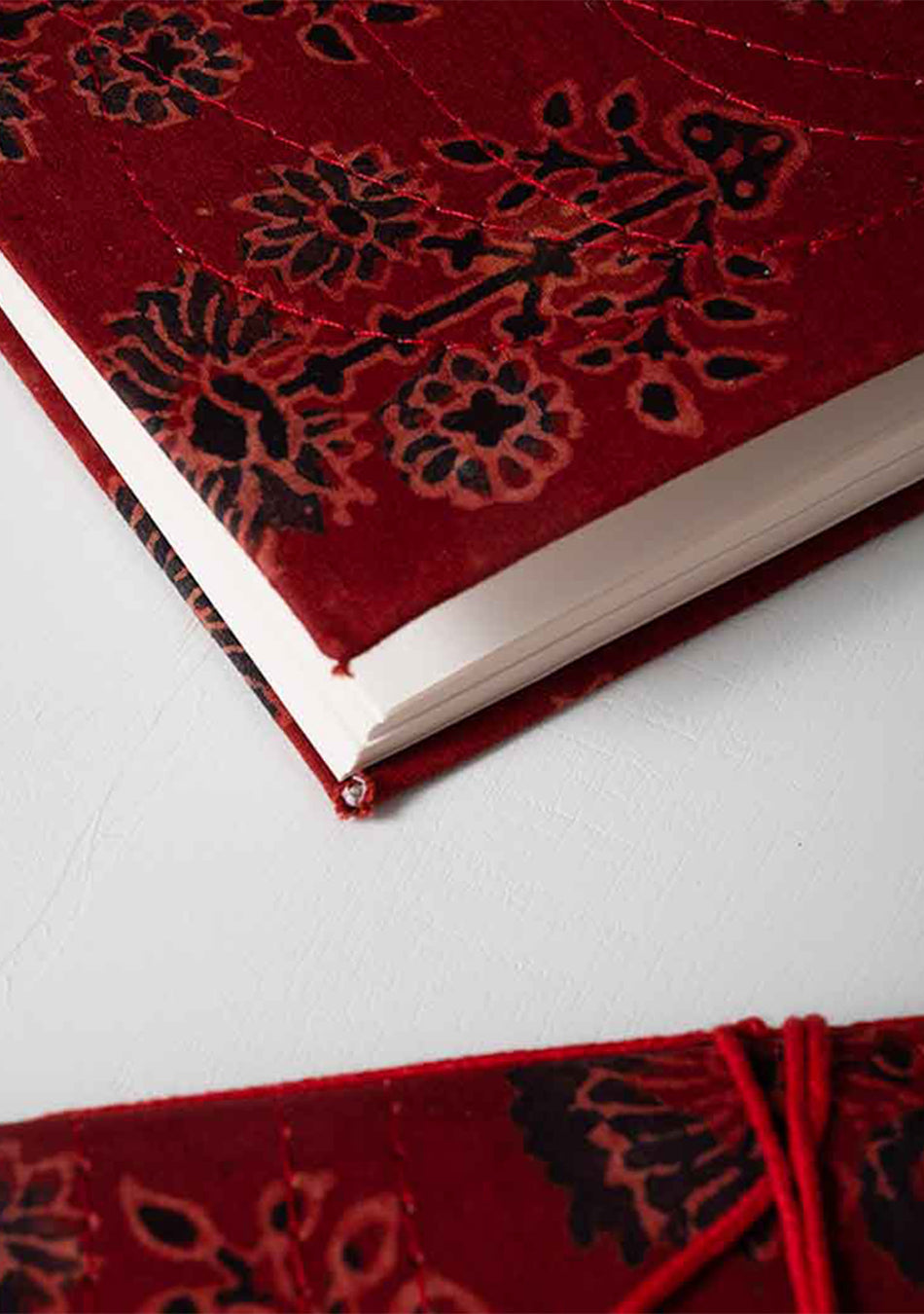 Laal Fabric Notebook