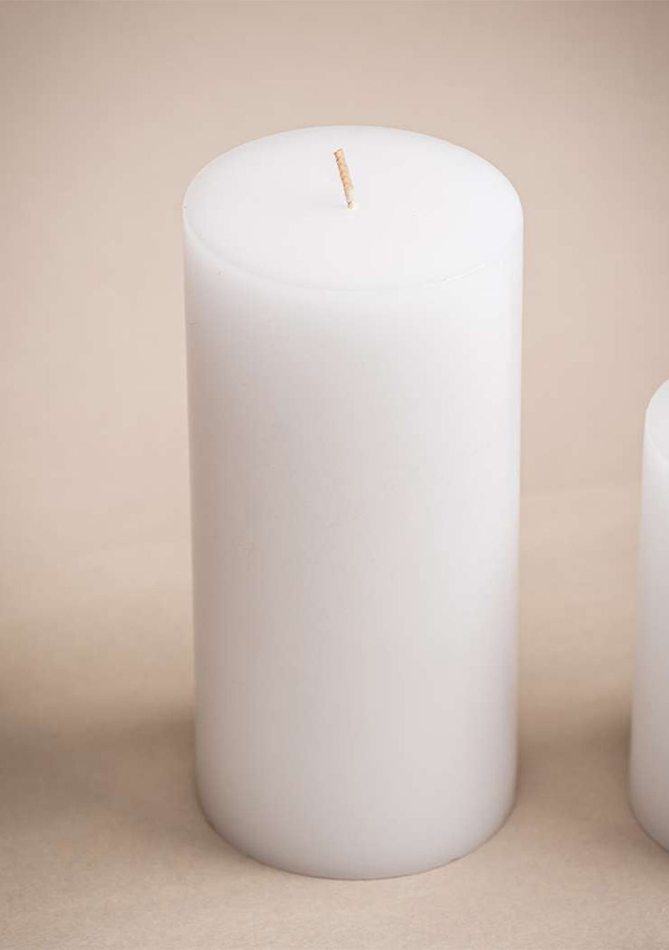 Ivory Tall Candle