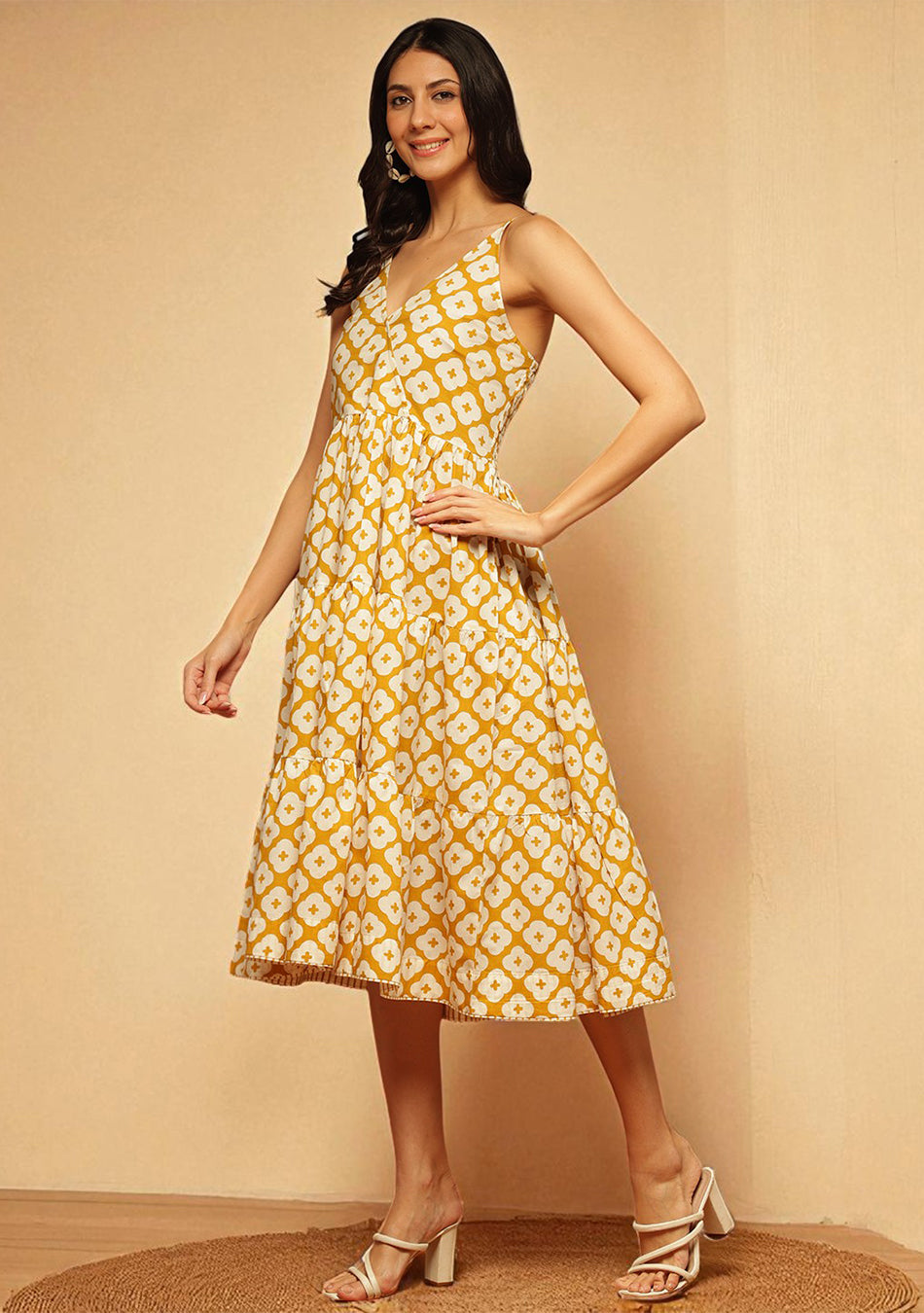 Golden Flair dress