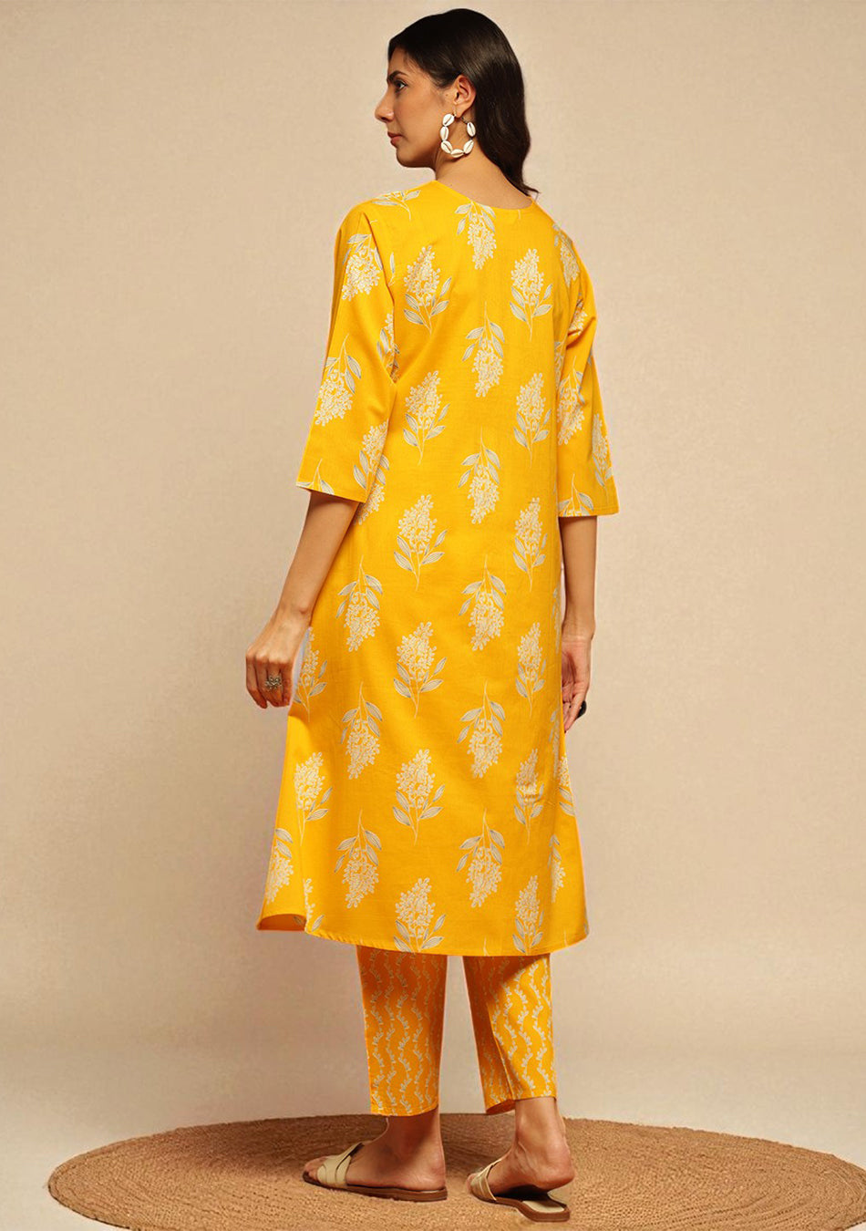 Marigold Charm Kurta Set