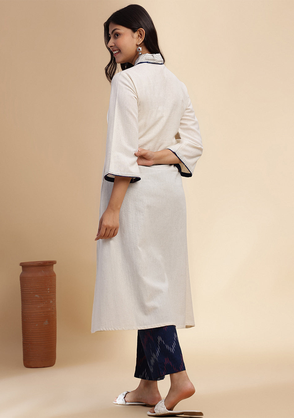 Ivory Linea Suit Set