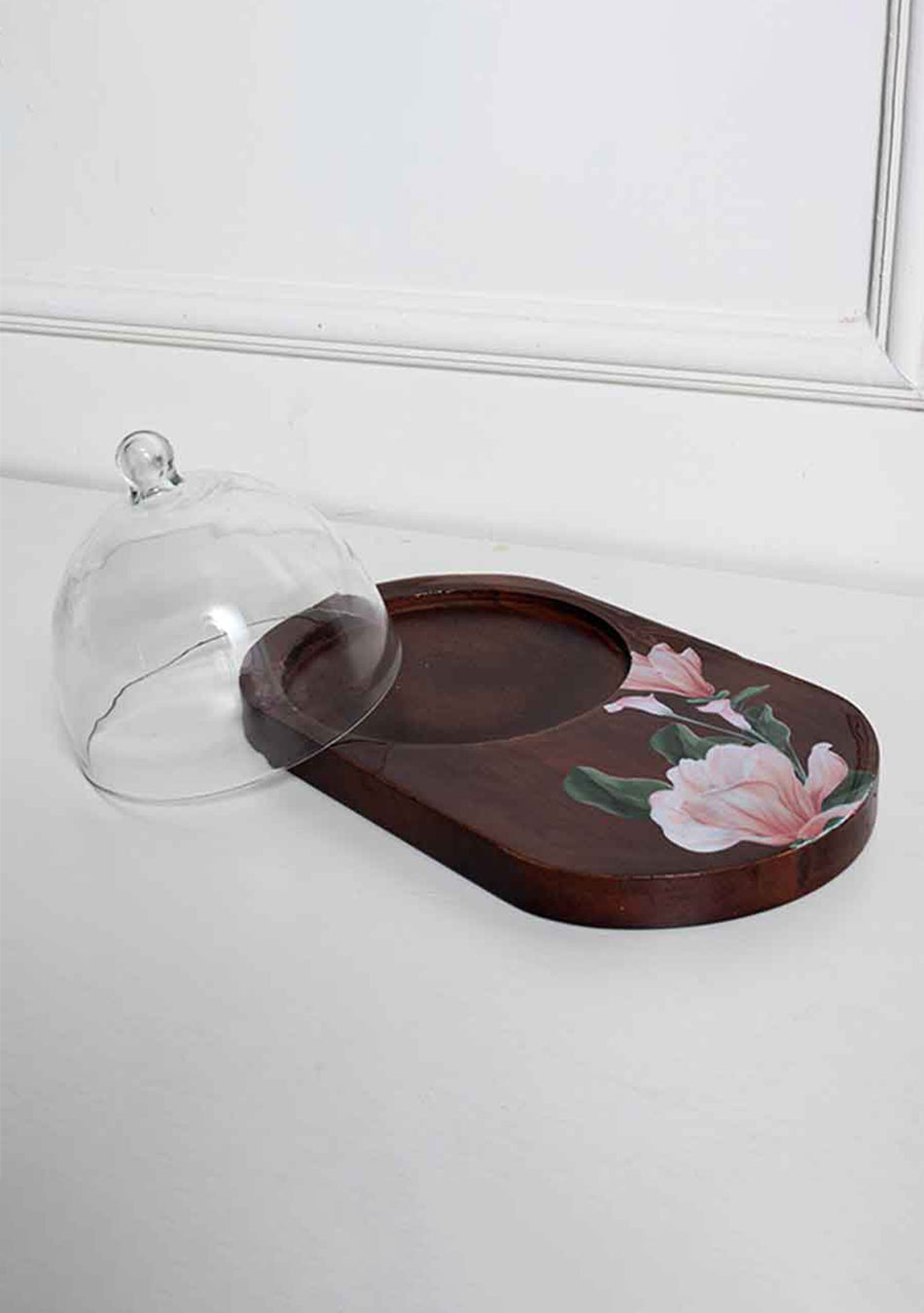 Peony Platter & Cloche