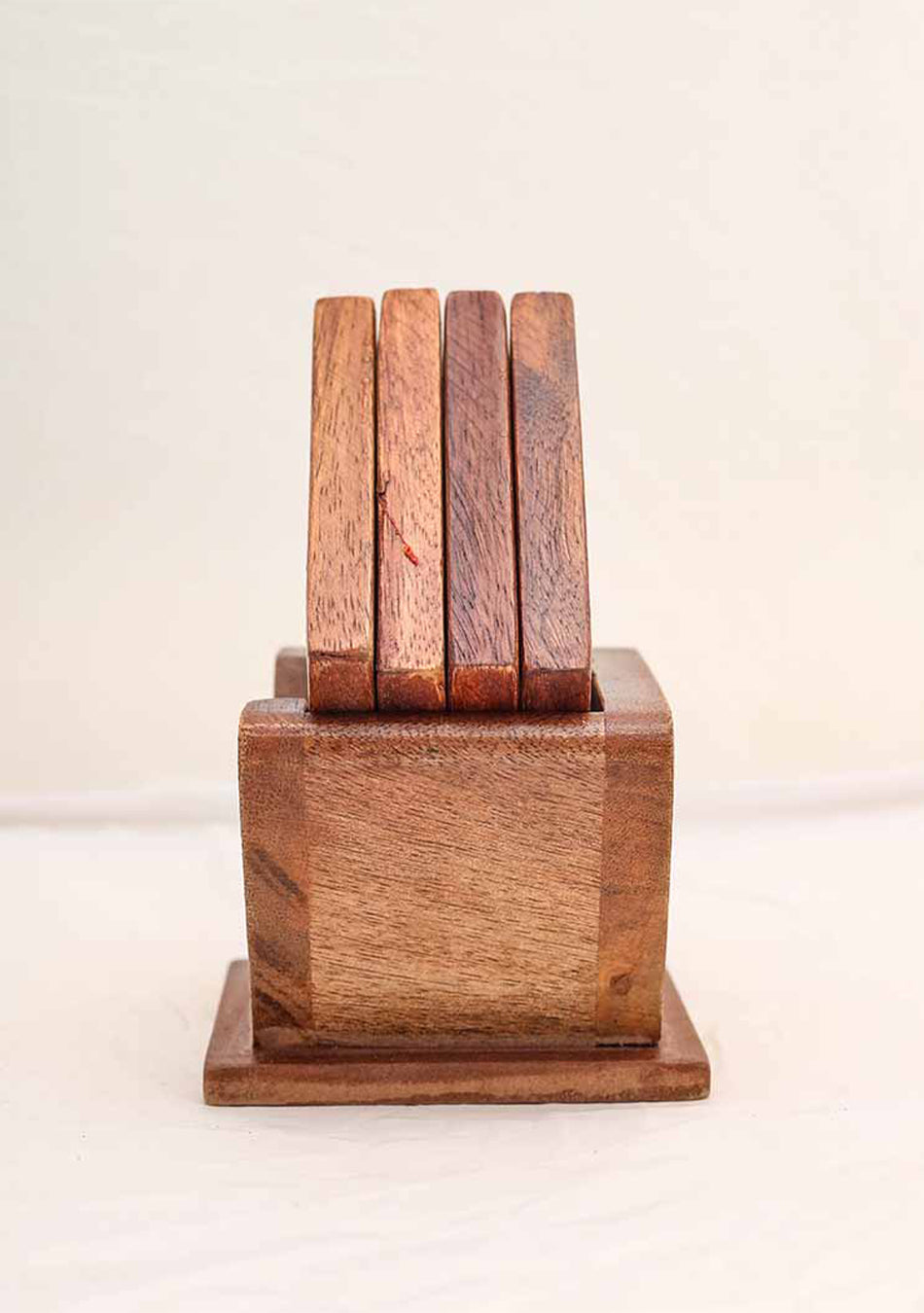 Elegant Blue Pottery Coasters